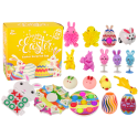 Lihavõttepühade mänguasjad Squishy stressivastane mänguasjade komplekt, 18 elementi