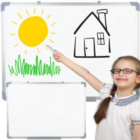 Magnetiline riputuslaud Kuivkustutus valge 45x60cm