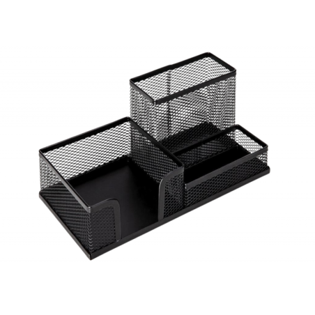 Kontoritarvete korraldaja konteiner metallist must