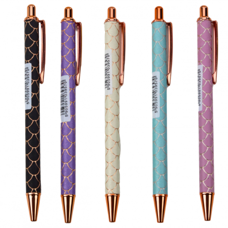 Metallist pastapliiats, automaatne skaalaefekt, sinine tint 1,0 mm