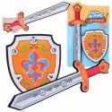Knight Set Shield Sword Foam Emblem Lily 2tk