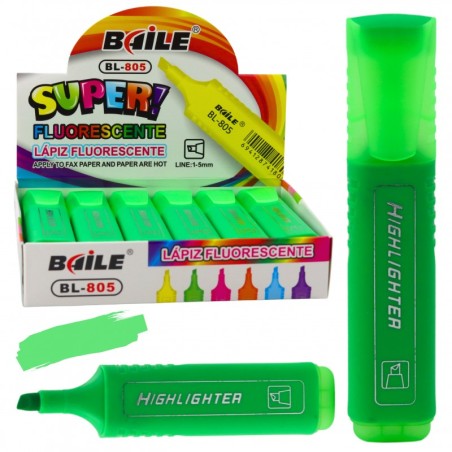 Highlighter marker neoon roheline
