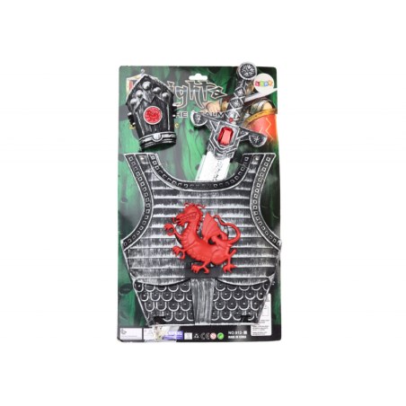 Samurai rüütli kostüüm komplekt Armour Sword käepael