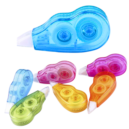 Parandusteibi komplekt Värviline tõmblukuga pakett 6tk