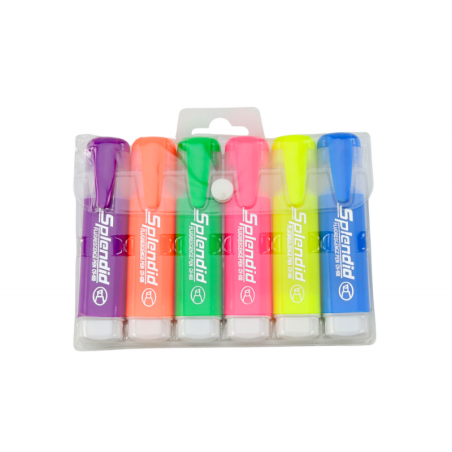 Pastelsetes värvides markeri komplekt 6tk.