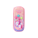 Roosa pinal 3D Unicorniga Kahe kambriga 24 cm x 11 cm x 7 cm
