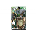 Knight Set Bow Sword Shield Rüütli kostüüm