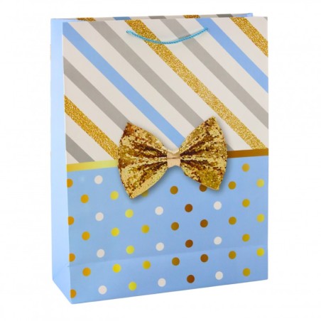 Suur kinkekott lipsuga 55 x 43 x 15 cm