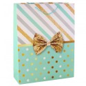 Suur kinkekott lipsuga 55 x 43 x 15 cm