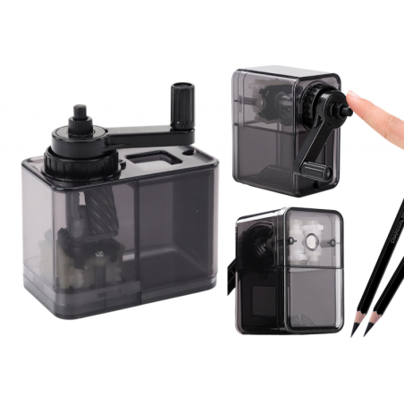 Teritaja, höövel, vänt, konteineriga, must