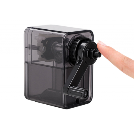 Teritaja, höövel, vänt, konteineriga, must