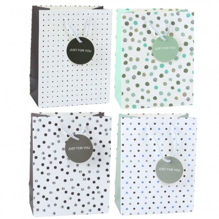 Kingikott täppide pealdisega Just For You 23 x 18 x 10,5 cm