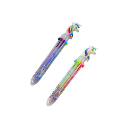 Ükssarviku pliiats mitmevärviline automaatne 10 värvi