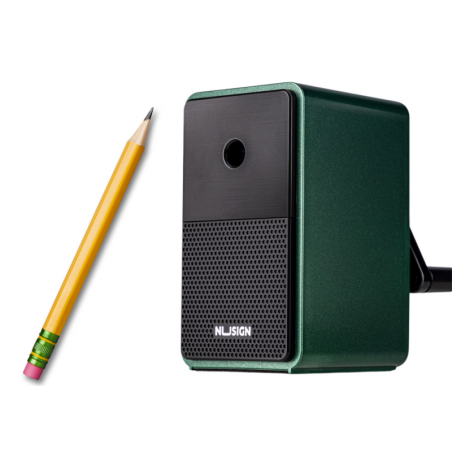 Vändaga teritaja konteineri tera reguleerimisega roheline