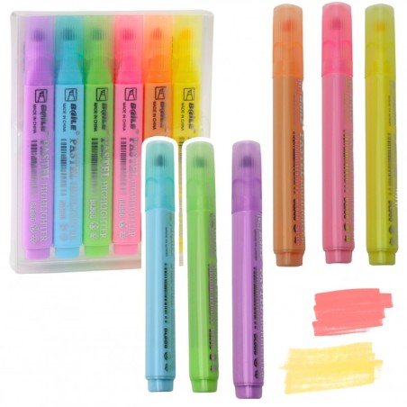 Highlighter komplekt Koolikontor Värviline 6tk.