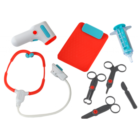 Little Doctor Set Medical Käru röntgen-EKG-tarvikud