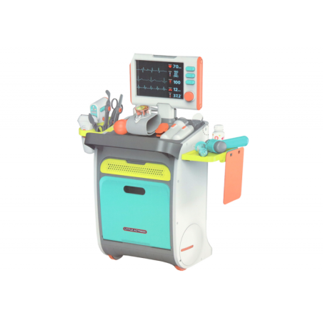 Little Doctor Set Medical Käru röntgen-EKG-tarvikud