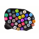 Touch PRO markeri komplekt 36 tk kott