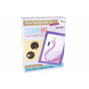 Creative DIY Sequins Set Studs Flamingo Frame