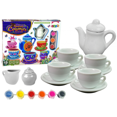 Creative Teekomplekt DIY Paint Portselan
