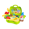 Playdough dinosauruste maailm kohvris Vormid Tööriistad Roheline