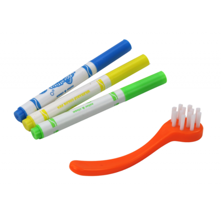 DIY Art Set Kassipojad Kujukesed 2tk Markeripintsel