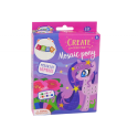 DIY värviline mosaiik poni kleepimis komplekt