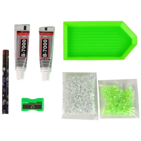 DIY Diamond Creative Kit White Reindeer 3D