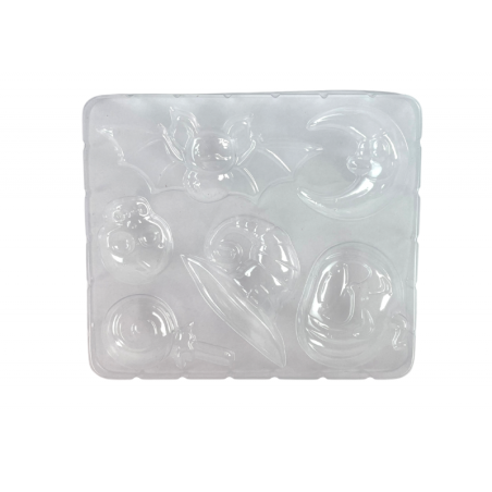 DIY Halloweeni magnetid kipsist valatud kõrvitsa komplekt