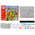 DIY maalikomplekt dinosauruste kipsmagnetid