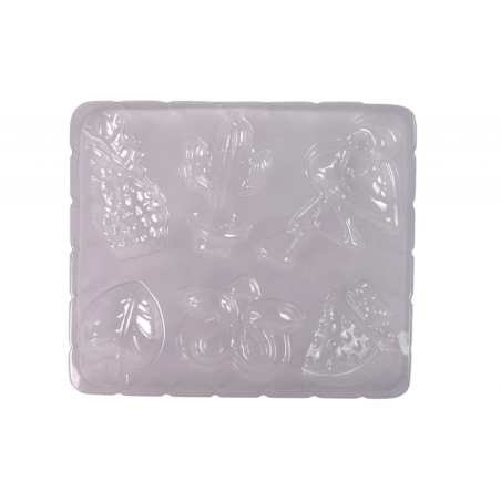 DIY maalikomplekt Holiday Flamingo arbuusi kipsmagnetid