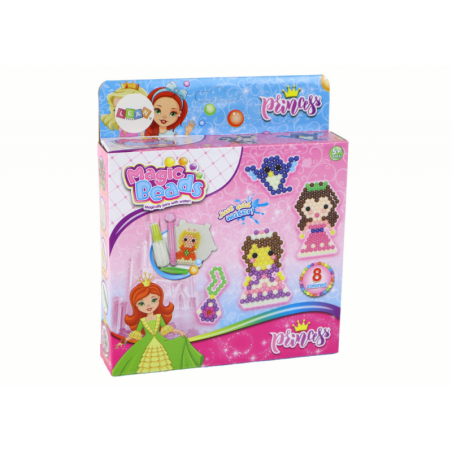 8-värviline DIY Magic Water Beads komplekt Printsess