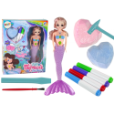 DIY Mermaid Purple Treasures kaevamiskomplekt