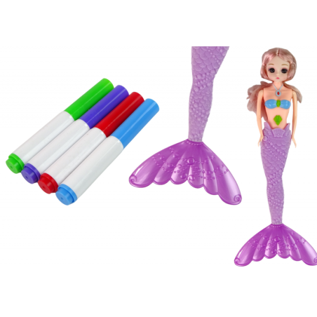 DIY Mermaid Purple Treasures kaevamiskomplekt