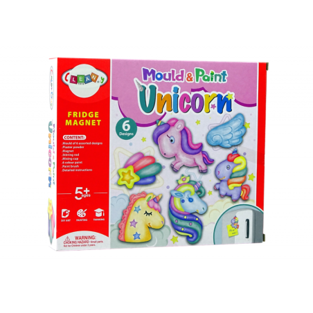 DIY Unicorn Painting Kit Kipsmagnetid