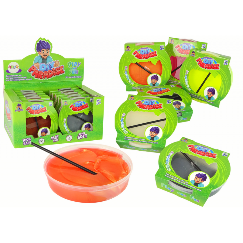 Glutek Slime 250 g pakendis 10 värvi