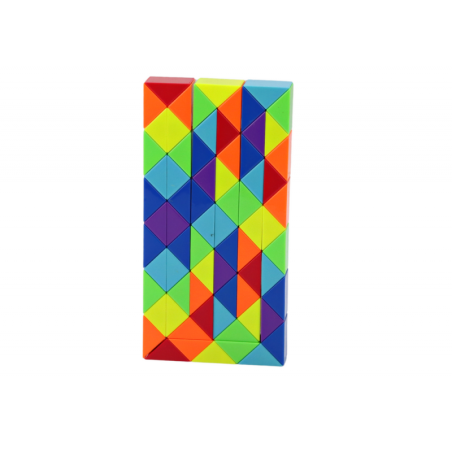 Bricks Arkaadmäng Hariv pusle Värviline madu 72 tükki.