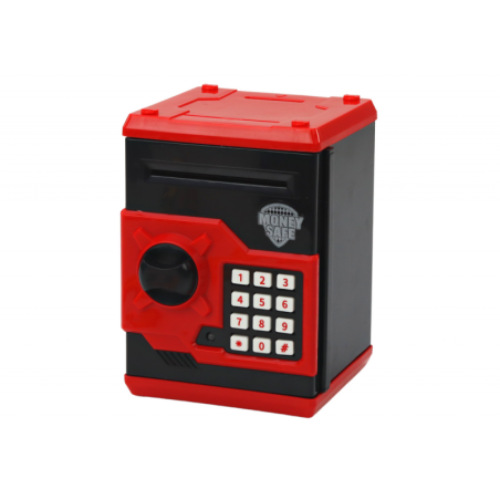 Hopsupank Elektrooniline seif pangatähtede ja müntide hoidmiseks Õpime säästma