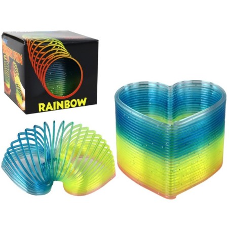 Ikooniline vikerkaare kevadise südame säraga rahustav vidin 6 cm