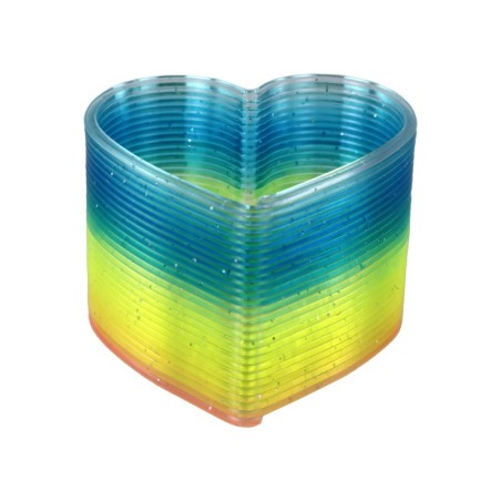 Ikooniline vikerkaare kevadise südame säraga rahustav vidin 6 cm