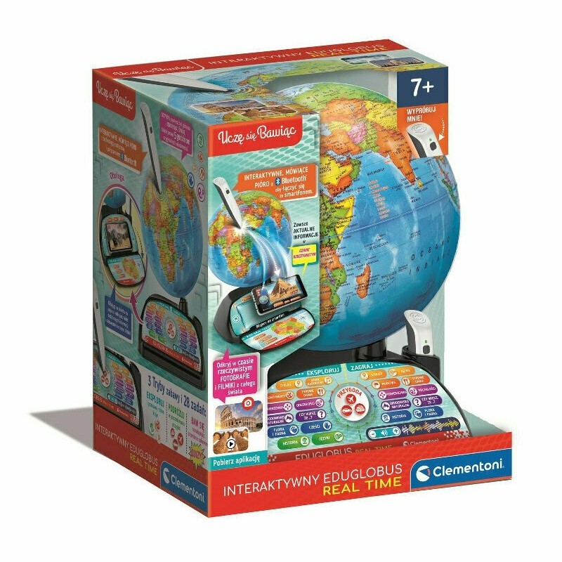 Interaktiivne Eduglobus Exploreglobe Clementoni 50848