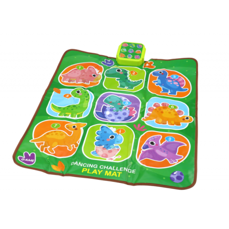 Interaktiivne matt Dinosauruste tantsuväljakutse 5 lõbusat režiimi