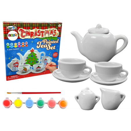 Loominguline jõulukomplekt portselani meisterdamiseks