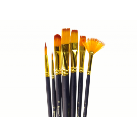 Kunstnikupintslite komplekt, 7 kujundit