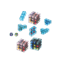 Logic Blocks Puzzle Puzzle Cube Mäng Roosa