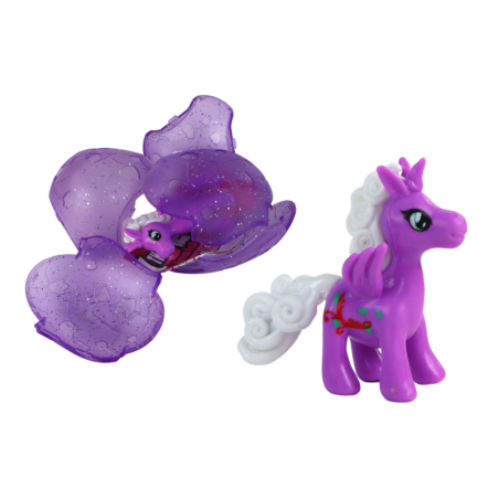Magic Cracking Unicorn Egg koorega 4 värvi 6 cm