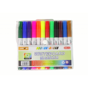 Magic Watercolor Markers 12 värvi Veepinnale maalimiseks, kuivadele kustutatavatele tahvlitele