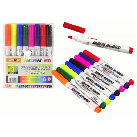 Magic Watercolor Markers 8 tk vesiklaasile joonistamiseks