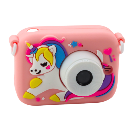 Digikaamera lastele Unicorn Pink 48Mpx HD 1080P