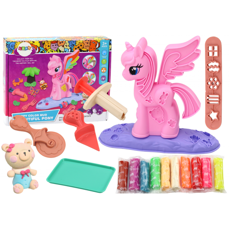 Mängutaigna Unicorn DIY Play taigna komplekti tarvikud